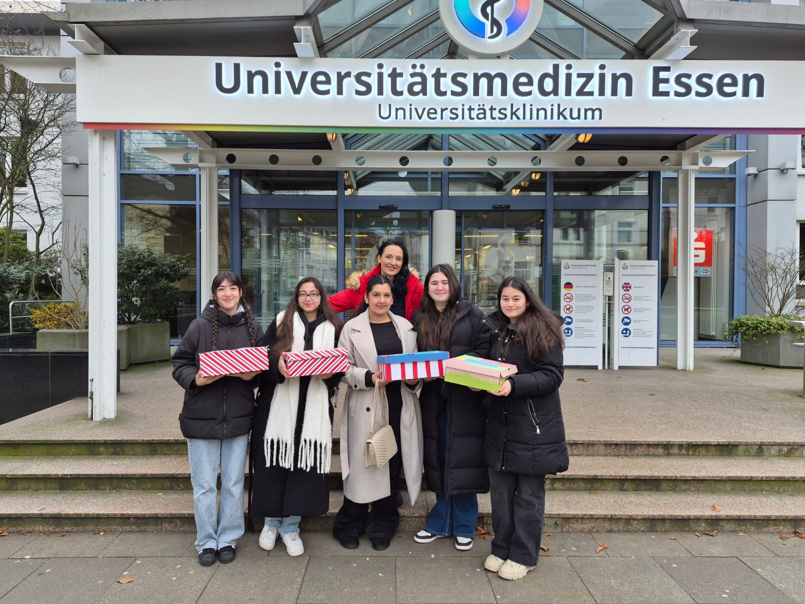 Geschenke im Schuhkarton