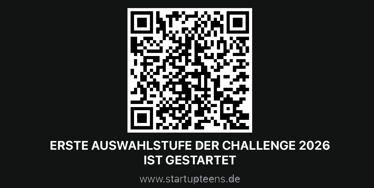 EduBotics in der Endrunde der STARTUP TEENS Challenge